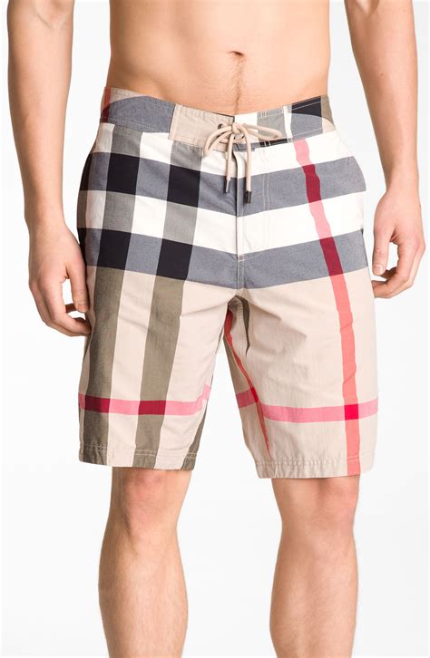 burberry fleece shorts|wearing burberry shorts men.